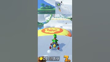 Landing on the wrong place #shorts #mariokart