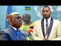 PRESIDENT Rene du 4/7/2022  Le complot de l'EST de la RDC et la complicité de Bintu Keita de la monusco pour diminuer le pays de FELIX TSHISEKEDI . ( VIDEO )
