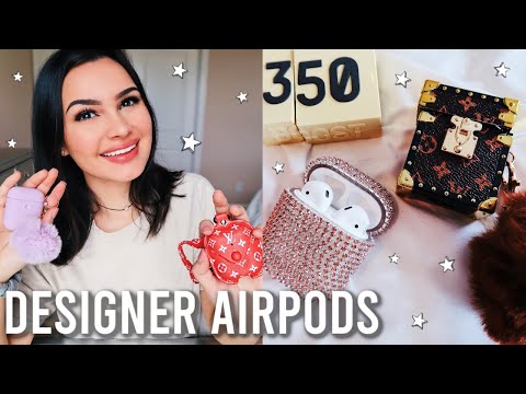 trying designer airpod cases pt. 2 + GIVEAWAY!!! (closed)
