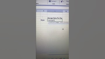 How to use the AVERAGEIF formula in Microsoft Excel! #microsoftexcel