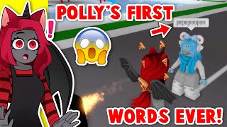 Polly SPEAKS For The FIRST TIME EVER (Roblox)