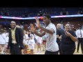 Trevor Jackson at the WNBA All-Star Game