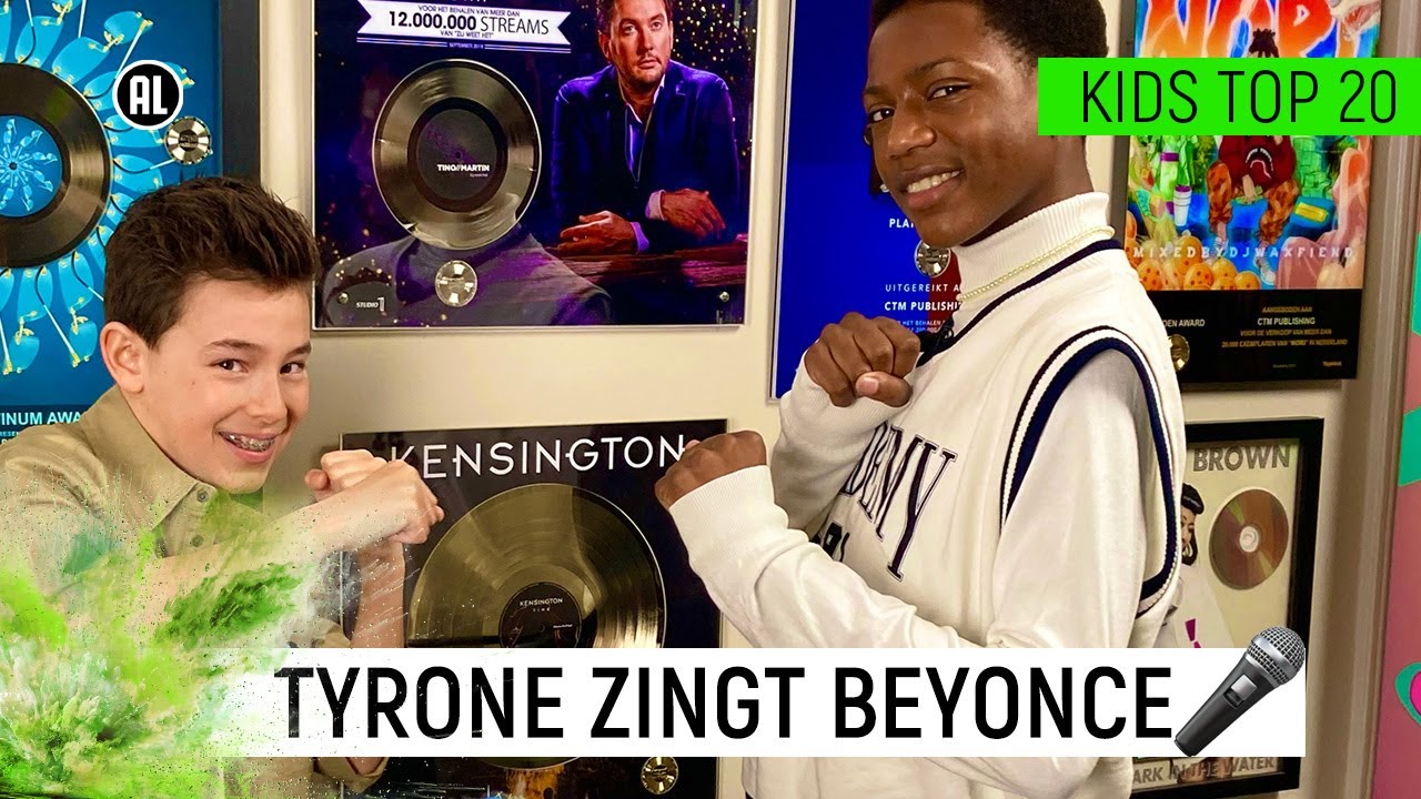 SILVER METZ EN TYRONE (T-SQUARE) VERSIEREN STEFANIA| Trek De Track | Kids Top 20 | NPO Zapp