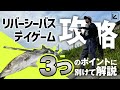 【シーバス】リバーシーバス デイゲームの攻略法を3ポイントに別けて徹底解説！【実釣】
