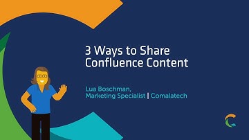 Three Ways to Share Content Outside of Confluence