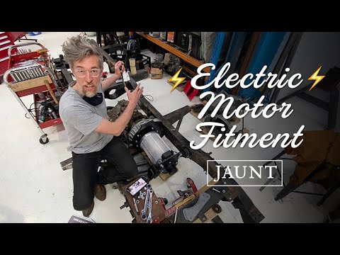 Fitting a Hyper9 Electric Motor into a 1970s Land Rover