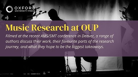 Music Research at OUP