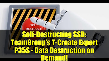 Self-Destructing SSD: TeamGroup