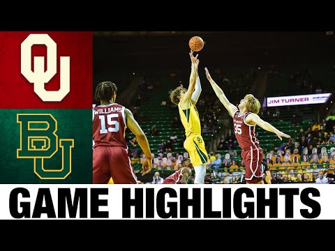 Oklahoma vs #2 Baylor Highlights | 2021 College Basketball Highlights