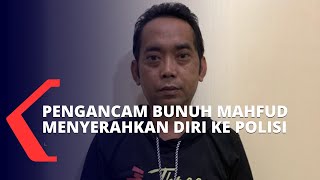 Tersangka Pembuat Video Ancaman Bunuh Mahfud MD Menyerahkan Diri ke Polisi