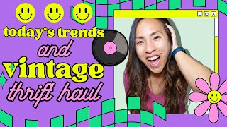 These Styles Are Flipping FAST! Trendy + Vintage Clothing Haul