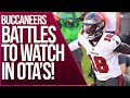 Tampa Bay Buccaneers | BATTLES TO WATCH in OTA's (Ft. Jon Ledyard of @Pewter Report )