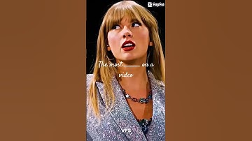 The most ___ on a vid! #swiftie #taylorsversion #musician #erastour #popstar #taylorswift