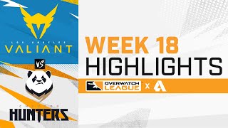 Los Angeles Valiant VS Chengdu Hunters - Overwatch League 2021 Highlights | Week 18 Day 2
