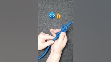 Figure 8 #knot #howto #knottying #uncivilizedvitality #shorts