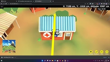 DRONE DELIVARY  MEDICAL SUPPLIES - HEALTHCARE IN HIMALAYAS- DONE WITH  DRONEBLOCK SIMULATOR  SHEMAPS