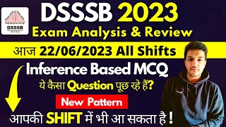 DSSSB 2023 | Exam Analysis and Review All Shifts |  |  PGT    | Kartik