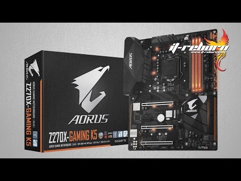 GIGABYTE Aorus GA Z270X Gaming K5 ซิงค์เดิมเพิ่มความเร็วได้ 4.8 GHz สบายๆ