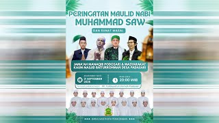 🔴PADASARI BERSHOLAWAT PERINGATAN MAULID NABI MUHAMMAD SAW - TEGAL | BABUL MUSTHOFA PEKALONGAN