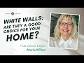 Are white walls a good choice for your home? Here's what you need to know.