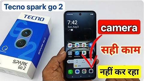 Tecno spark go 2 camera problem solution | tecno spark go 2 me camera sahi kaise kare