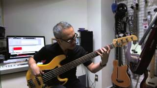 一生使えるベース基礎トレ本 Dominant7th Arpeggio 2octaves 12keys
