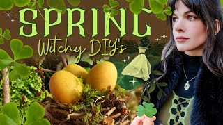 🌱 Witchy Spring DIY's | A Forest Witch🧚🏻‍♂️🌿