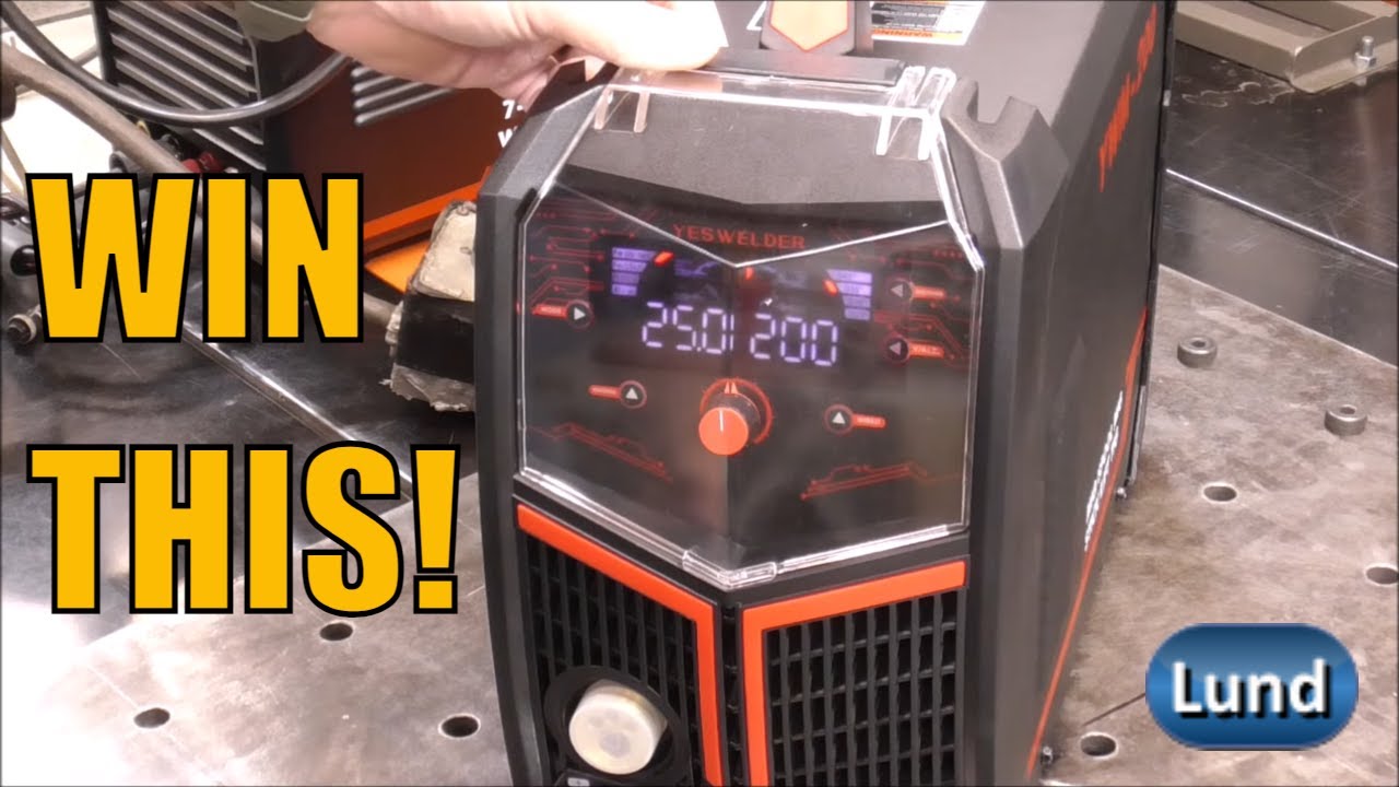 WATCH I'M GIVING AWAY AN ALUMINUM MULTI PROCESS MIG WELDER OFFICIAL