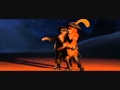 El gato con botas Gato y kitty bailando