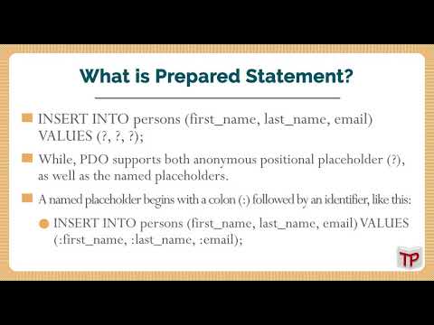 What is prepared statement