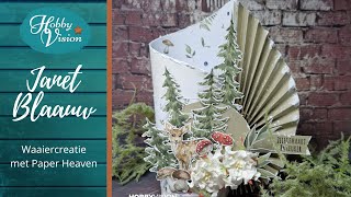 FB live  Waaiercreatie met Paper Heaven