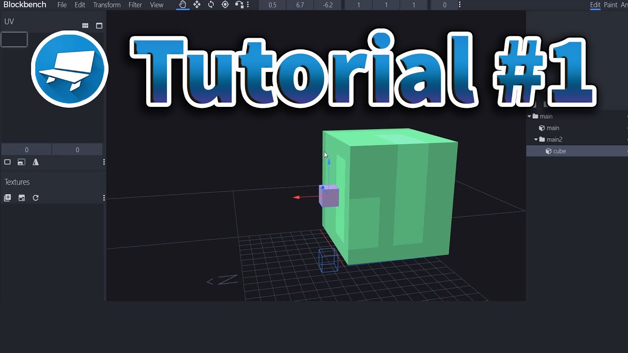 Minecraft Modeling Basics - Blockbench tutorial #1 - YouTube