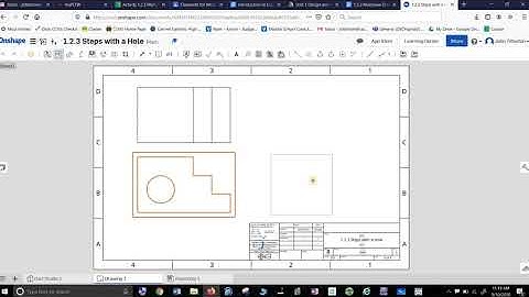 IED 1.2.3 OnShape Making a Drawing