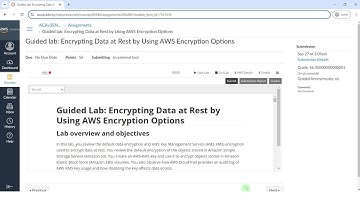 Guided lab: Encrypting Data at Rest by Using AWS Encryption Options|Module 9|AWS Cloud Architecting