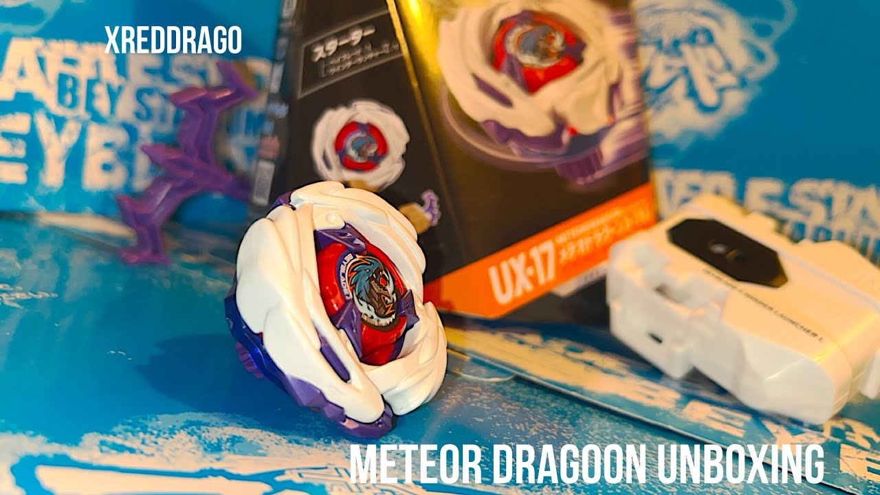Beyblade x | Meteor Dragoon Unboxing & Battles | Takara Tomy - YouTube