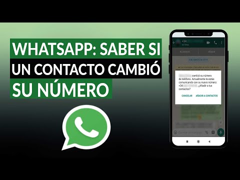 WHATSAPP: saber si un contacto cambió su número y agregarlo de nuevo