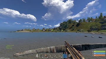 I am godly with a crossbow in Rust Console Edition