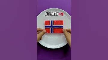 Flag Of Norway 🇳🇴 #satisfying #art #diy #drawing #theboys #viralshorts #gaming #funny