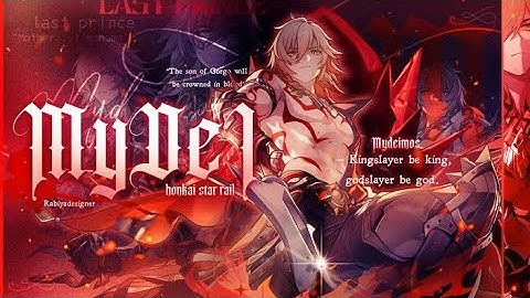 HSR 5cost Mydei E0S1 with Cerydra 0cc Moc 12 3.5 NO LIMITED EIDOLONS.