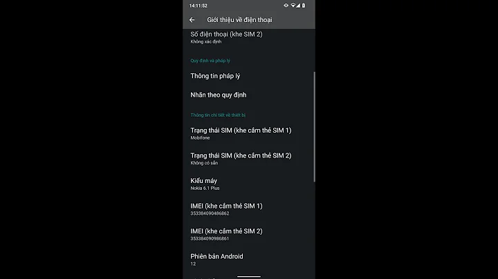 hướng dẫn up android 12 cho nokia X6 / 6.1 plus