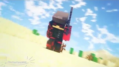 Minecraft Animation Intro Template free download [C4D, AE]
