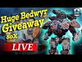 War robots big bedwyr 80x titan giveaway bedwyrgiveawayfreddym