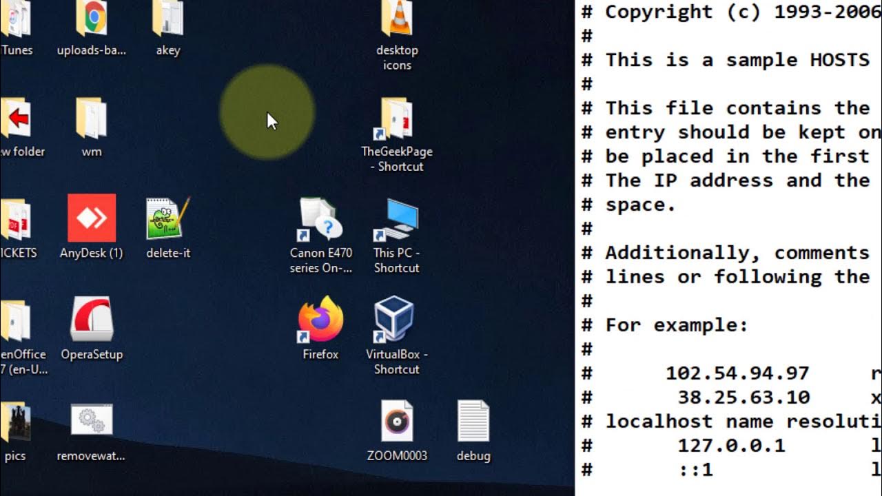 how-to-restore-hosts-file-to-default-in-windows-10-youtube