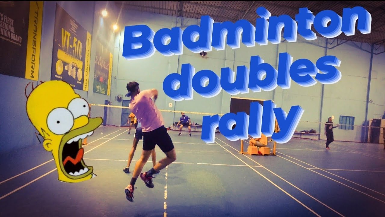 Badminton doubles rally 💥🔥| Badminton Highlight | Badminton smash | How ...