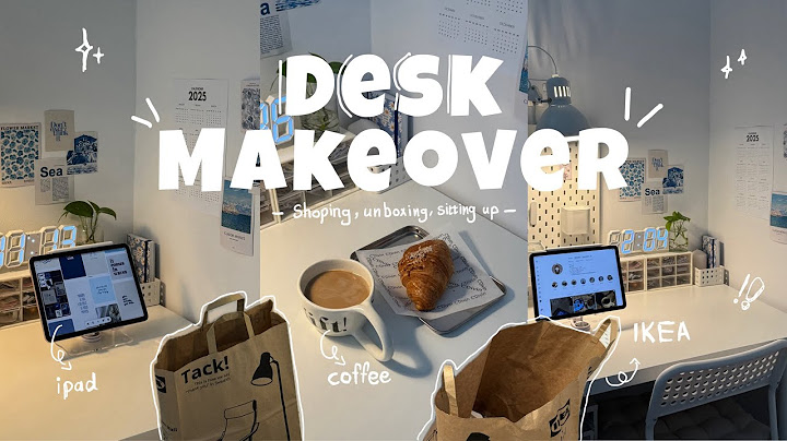 اشتريت مكتب جديد 🎶 تسوق 🛒 انبوكسنق 📦 تركيب وتجميع 🛠️ ☆ desk makeover ☆ IKEA TOUR ☆