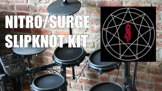 Alesis Nitro / Surge Mesh How To Make Slipknot NuMetal Drums Custom Kit Electronic Drum Programming