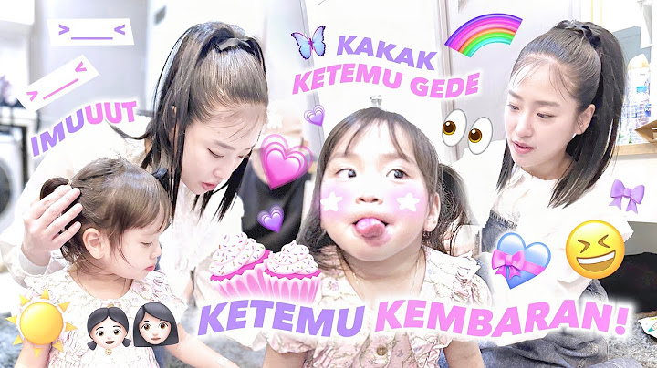 KETEMU HARUKA LAGI BESTI DIBAWAIN BANYAK MAKANAN MAKASIH YA BEST