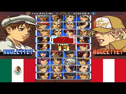 KOF 99 - Luis KHLS Mx vs SOBERBIA FT5 [Random]
