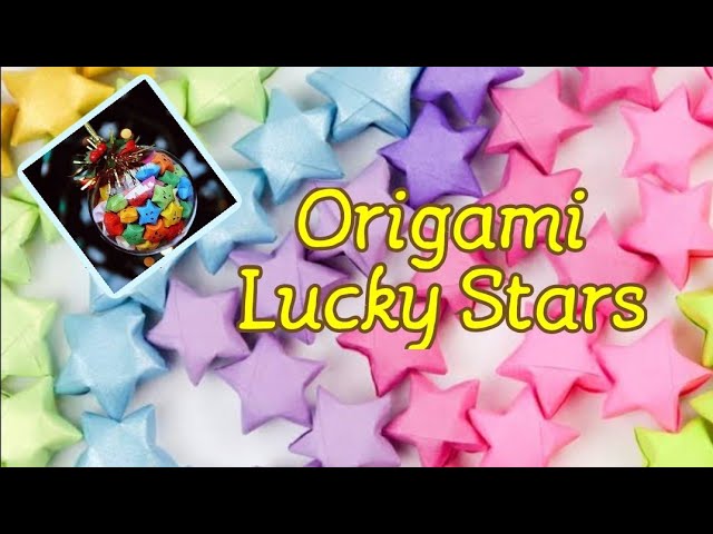 How to Make Origami Lucky Stars