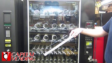 How to Replace and Upgrade Fluorescent Light Bulbs to LED Lighting on Snack & Soda Vending Machines